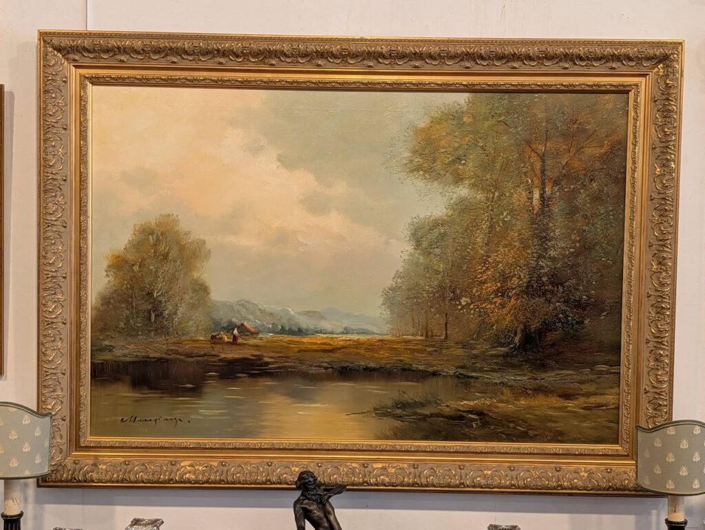 Vintage Traditional Landscape Painting