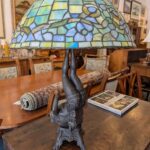 Tiffany Style Art Nouveau Table Lamp