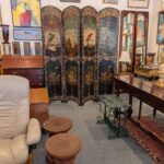 Exotic Birds Divider Screen, 7 ft. Tall.