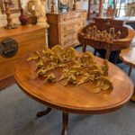 Assemblage of 7 Pairs of Gilded Sconces