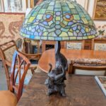 Tiffany Style Art Nouveau Table Lamp
