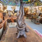 Tiffany Style Art Nouveau Table Lamp