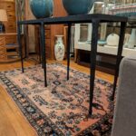 60 inch Iron and Steel Console