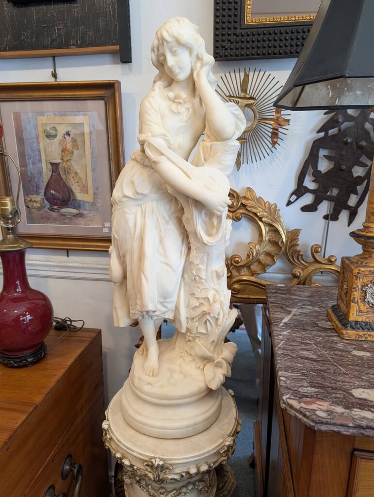 Biggi Fausto, Carrara Sculpture, 19th C.