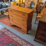 Antique New England Pine Mule Chest
