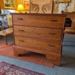 Antique New England Pine Mule Chest