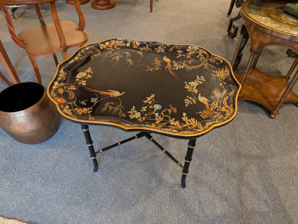 Vintage Regency Style Tray Table