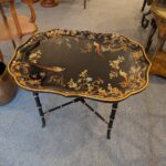 Vintage Regency Style Tray Table