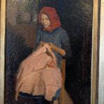 Adolf Fenyes Original Oil on Board