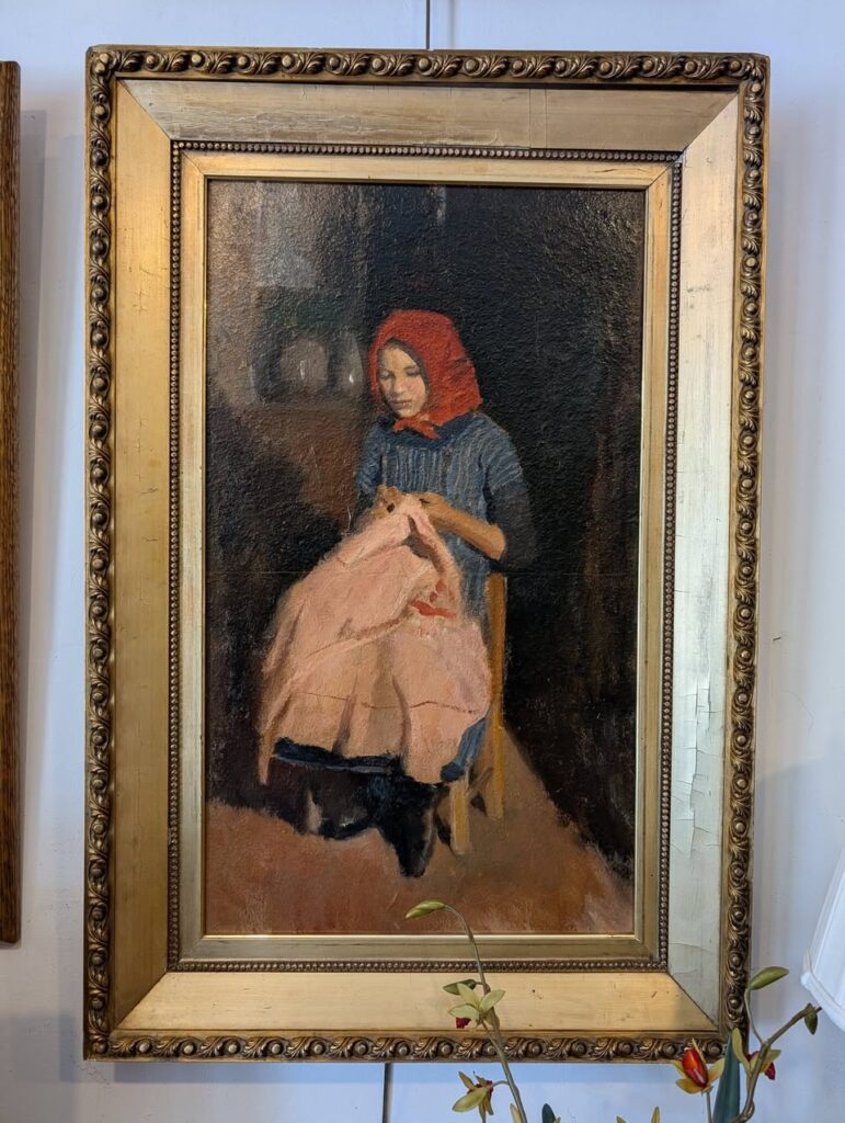 Adolf Fenyes Original Oil on Board