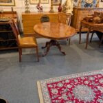 Victorian Oval Foyer Table / Breakfast Table