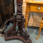Carved Mahogany Fern Stand