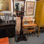Carved Mahogany Fern Stand