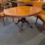 Victorian Oval Foyer Table / Breakfast Table