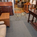 Mid Century Italian Brass Bar Cart