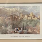 Set 3 Framed Etchings Alhambra