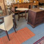 Antique Marble Top Parlor Table