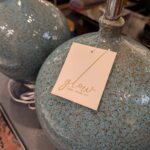 Pair Jamie Young Reactive Glaze Table Lamps
