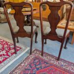 Pair 18th Century Queen Anne Side Chairs