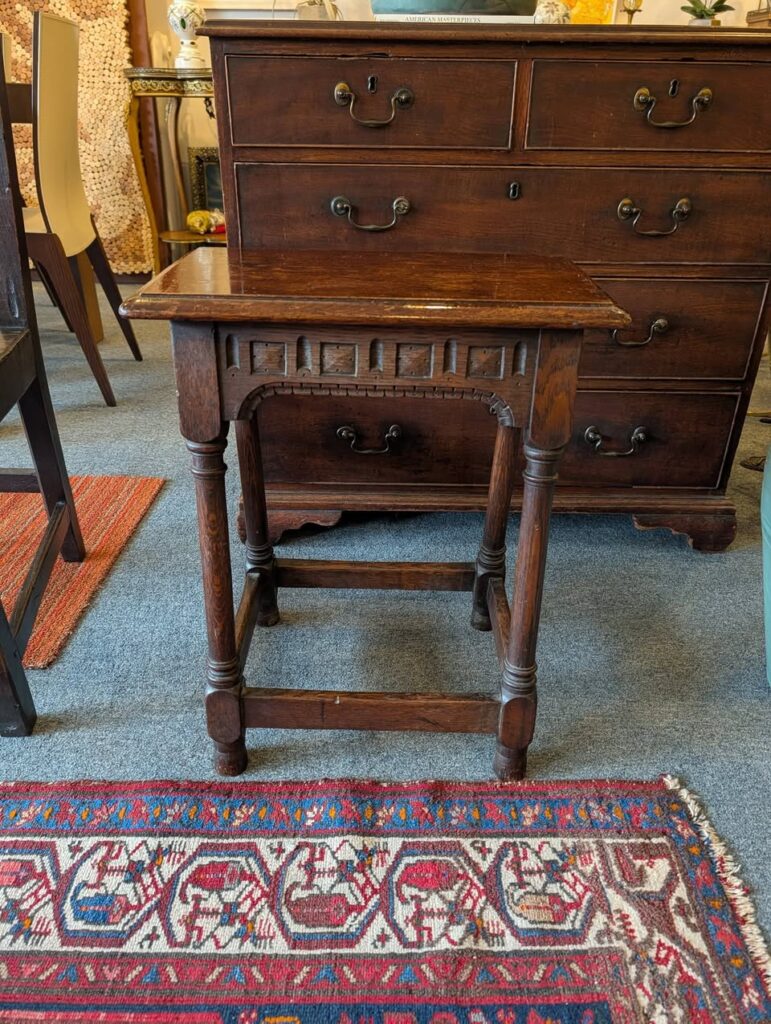 Oak Joint Stool / Side Table