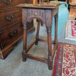 Oak Joint Stool / Side Table