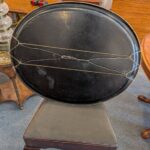Antique 32 inch Papier Mache Tray