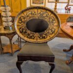 Antique 32 inch Papier Mache Tray
