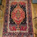 Vintage Persian Wool Rug. 80 x 53